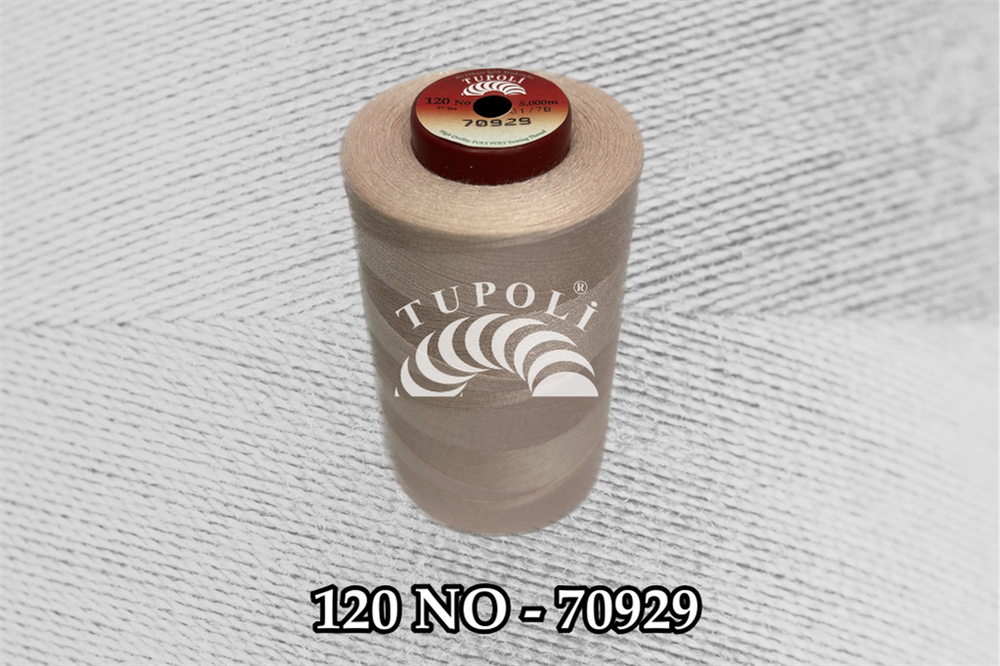 Tupoli 120 Numara 70929 İlikli Polyester Dikiş İpliği