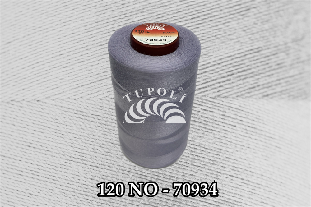 Tupoli 120 Numara 70934 İlikli Polyester Dikiş İpliği