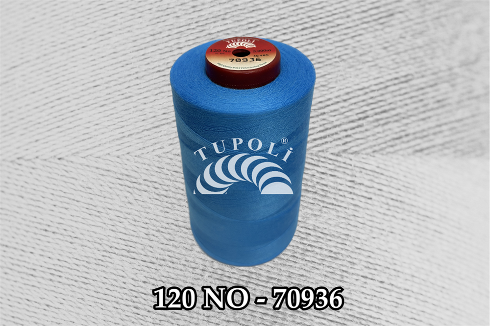 Tupoli 120 Numara 70936 İlikli Polyester Dikiş İpliği