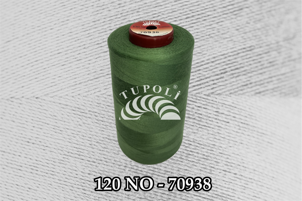 Tupoli 120 Numara 70938 İlikli Polyester Dikiş İpliği