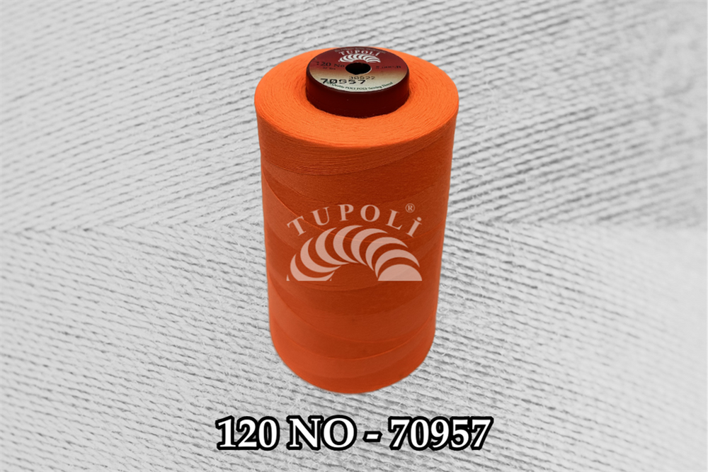 Tupoli 120 Numara 70957 İlikli Polyester Dikiş İpliği