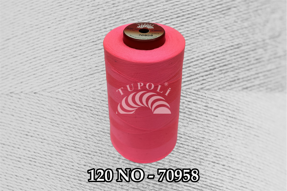Tupoli 120 Numara 70958 İlikli Polyester Dikiş İpliği