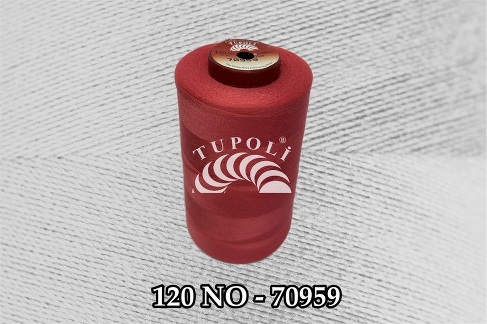 Tupoli 120 Numara 70959 İlikli Polyester Dikiş İpliği