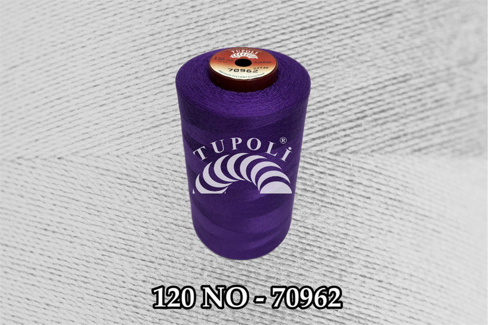 Tupoli 120 Numara 70962 İlikli Polyester Dikiş İpliği