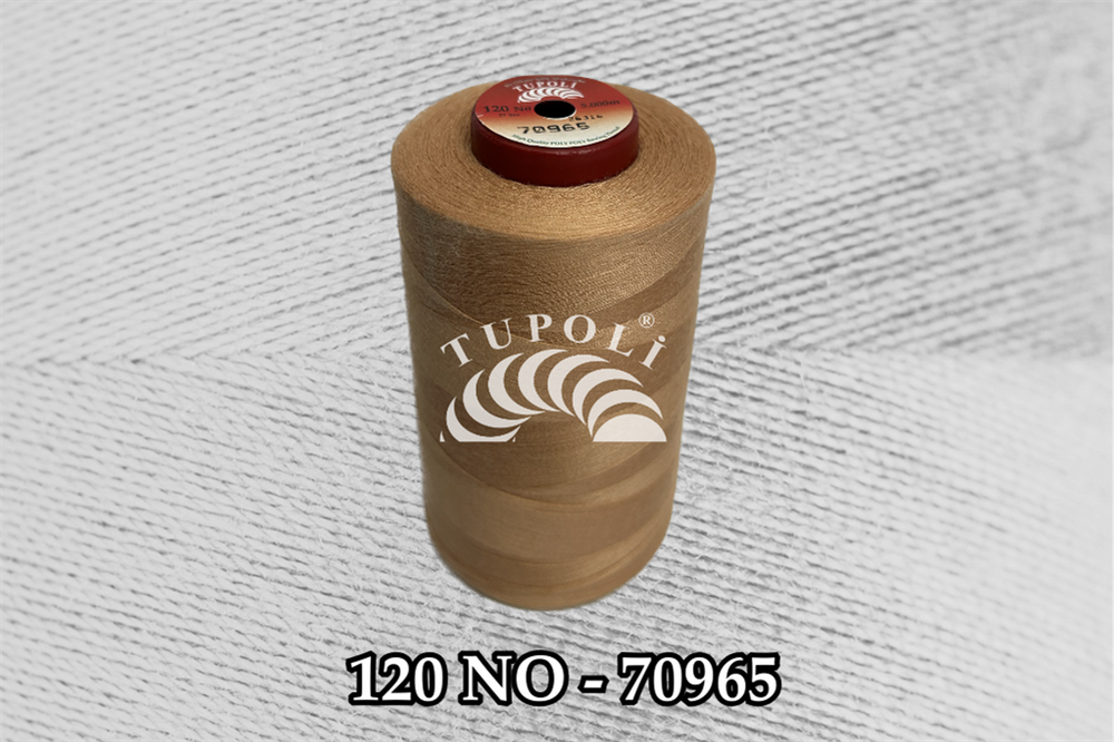 Tupoli 120 Numara 70965 İlikli Polyester Dikiş İpliği