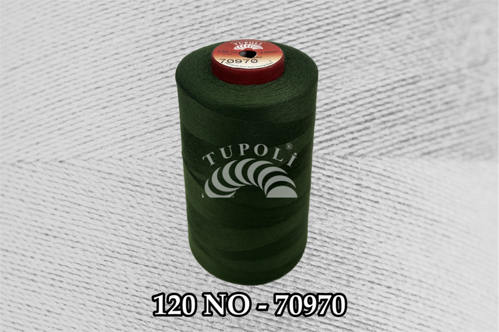 Tupoli 120 Numara 70970 İlikli Polyester Dikiş İpliği