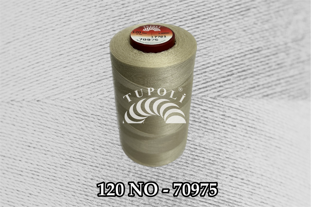 Tupoli 120 Numara 70975 İlikli Polyester Dikiş İpliği