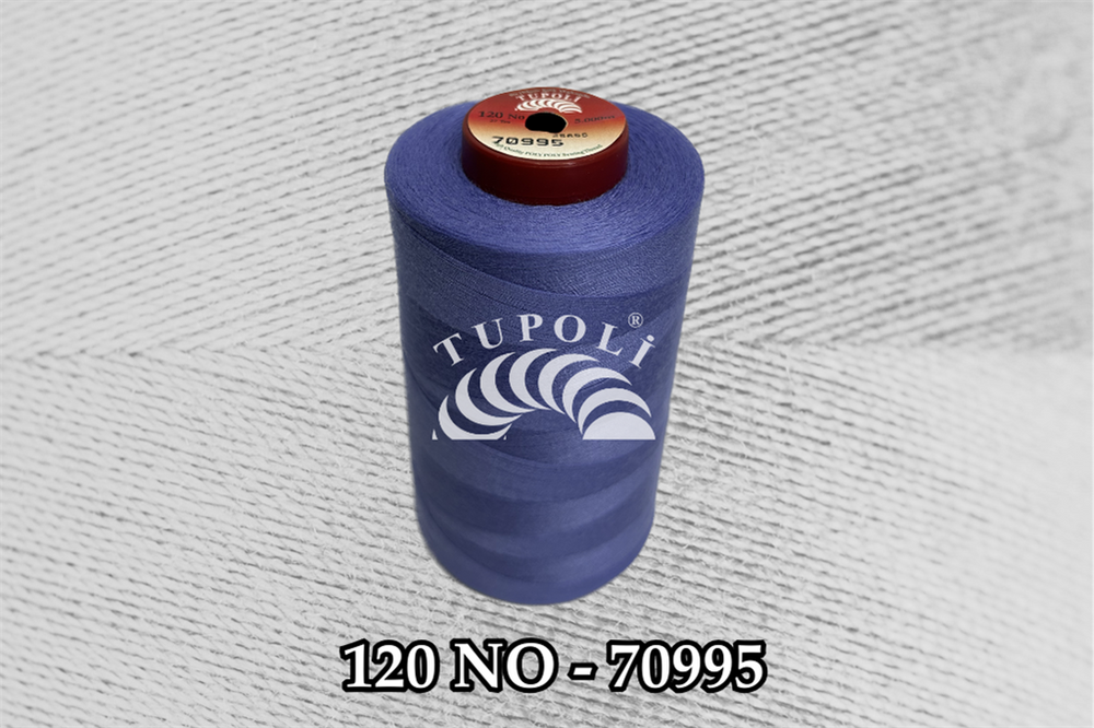 Tupoli 120 Numara 70995 İlikli Polyester Dikiş İpliği