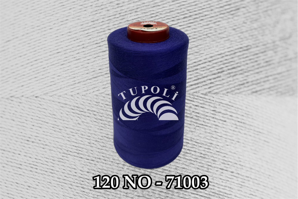 Tupoli 120 Numara 71003 İlikli Polyester Dikiş İpliği