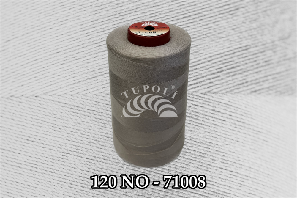 Tupoli 120 Numara 71008 İlikli Polyester Dikiş İpliği