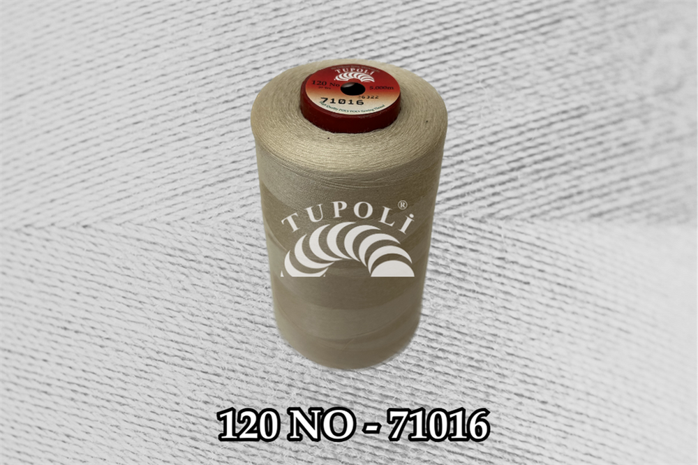 Tupoli 120 Numara 71016 İlikli Polyester Dikiş İpliği