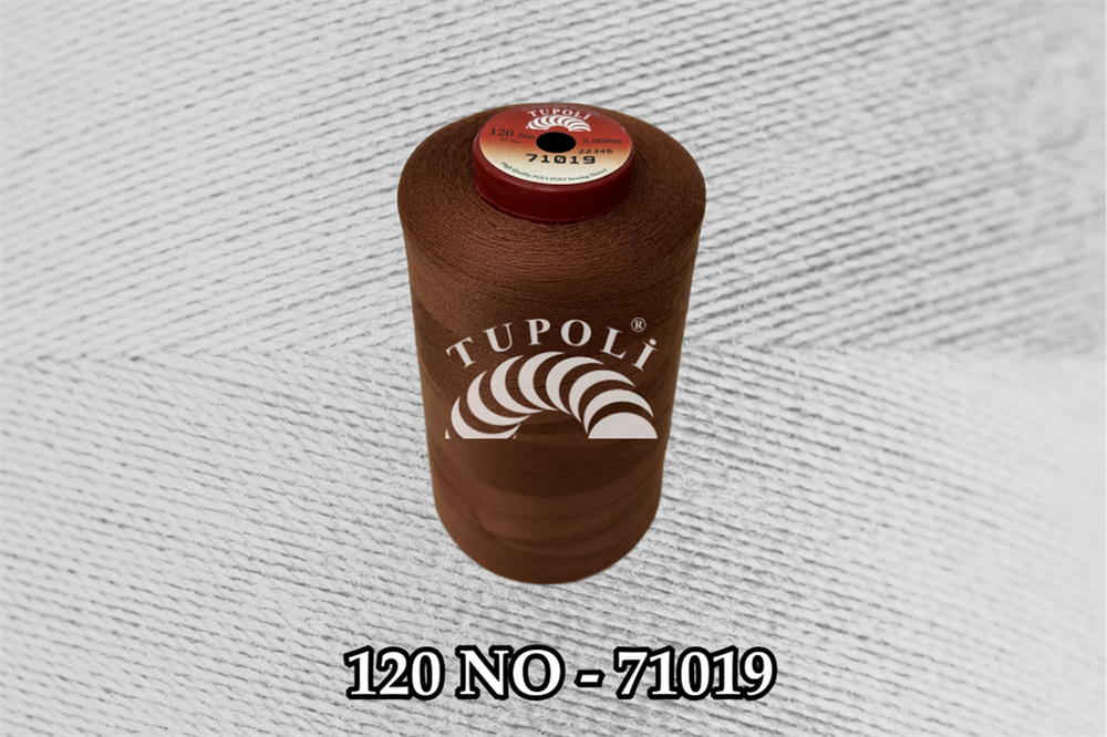 Tupoli 120 Numara 71019 İlikli Polyester Dikiş İpliği