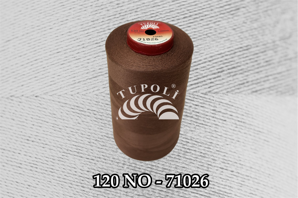 Tupoli 120 Numara 71026 İlikli Polyester Dikiş İpliği