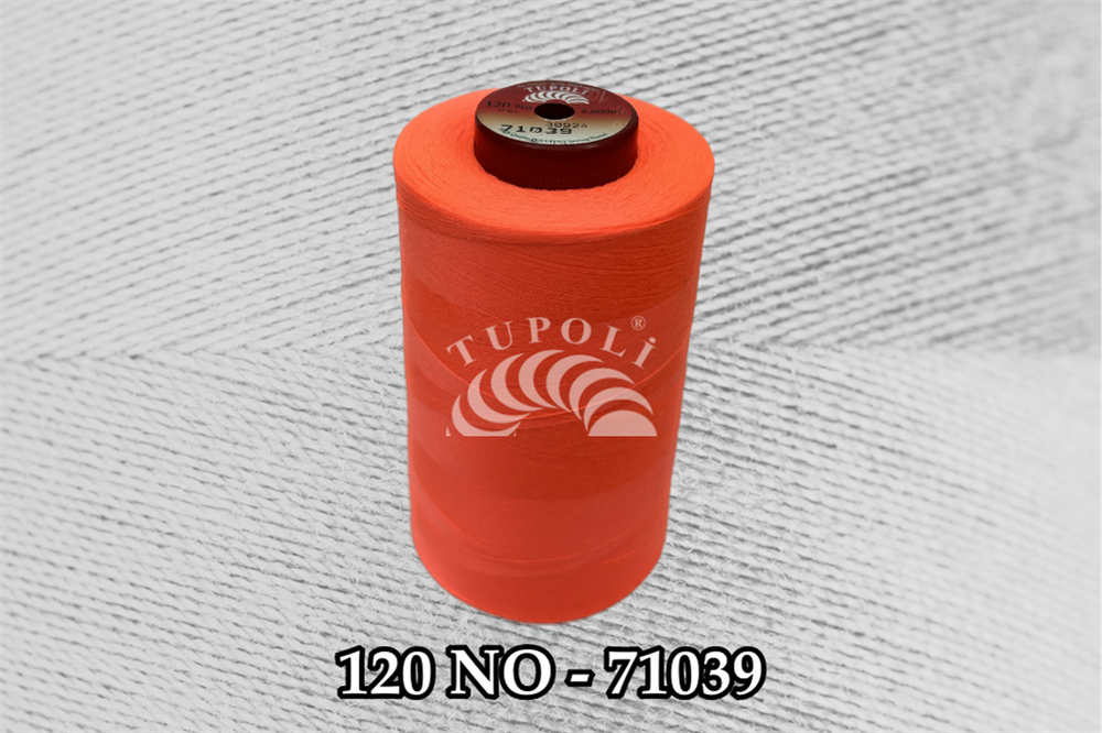 Tupoli 120 Numara 71039 İlikli Polyester Dikiş İpliği