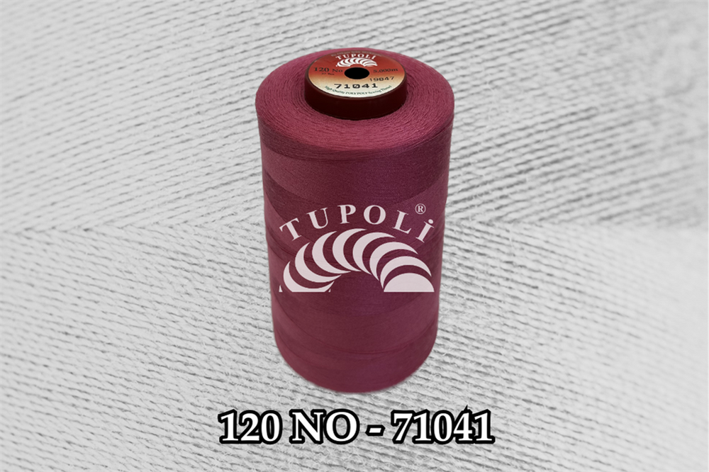 Tupoli 120 Numara 71041 İlikli Polyester Dikiş İpliği