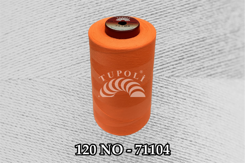 Tupoli 120 Numara 71104 İlikli Polyester Dikiş İpliği