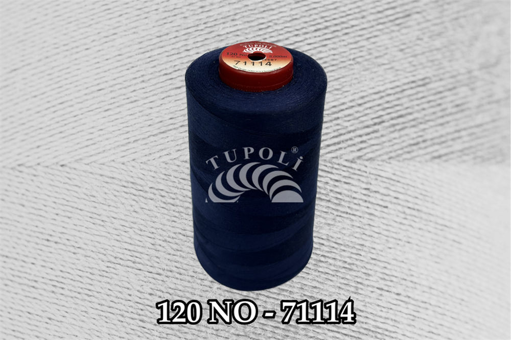 Tupoli 120 Numara 71114 İlikli Polyester Dikiş İpliği