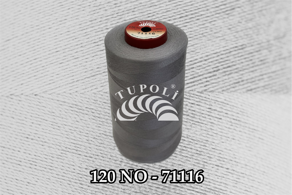 Tupoli 120 Numara 71116 İlikli Polyester Dikiş İpliği