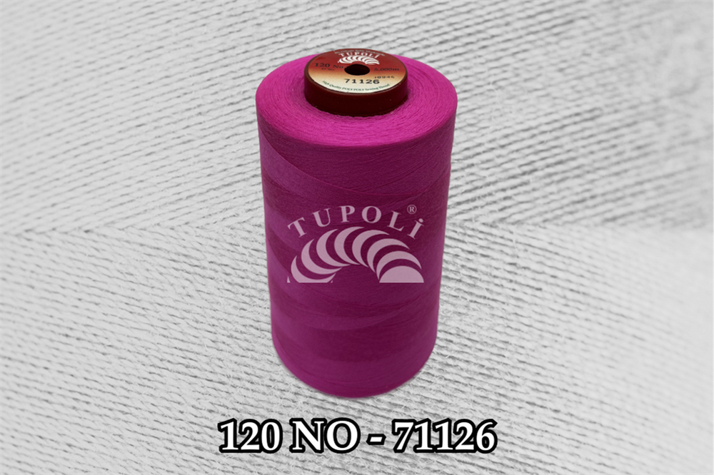 Tupoli 120 Numara 71126 İlikli Polyester Dikiş İpliği