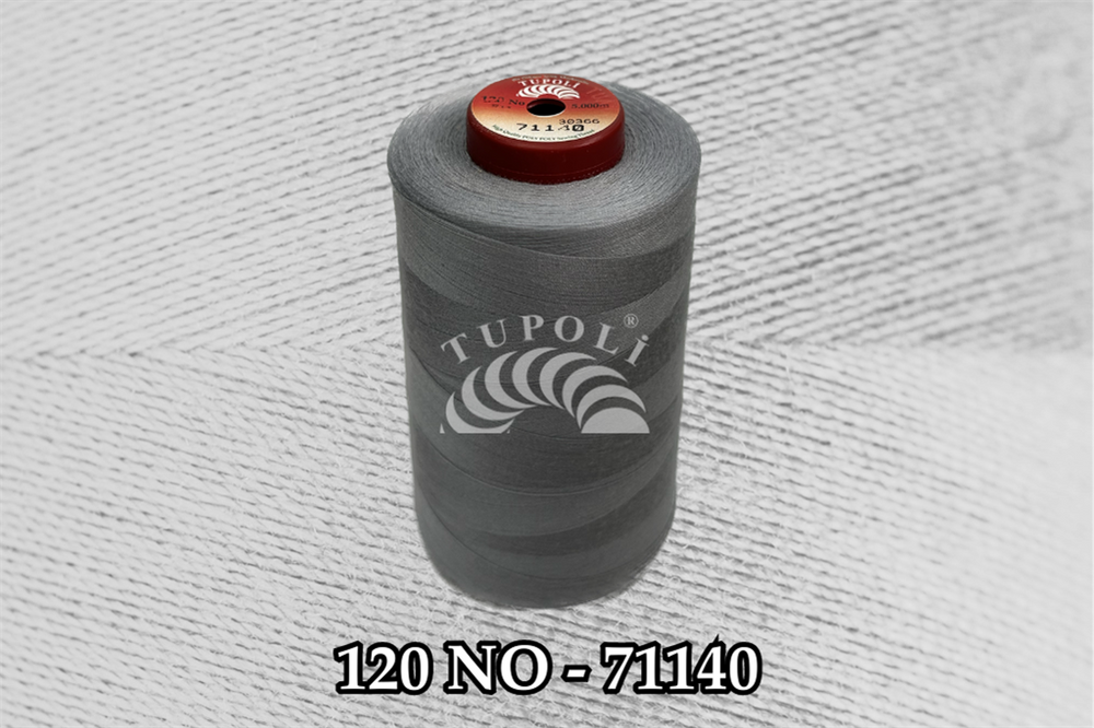 Tupoli 120 Numara 71140 İlikli Polyester Dikiş İpliği
