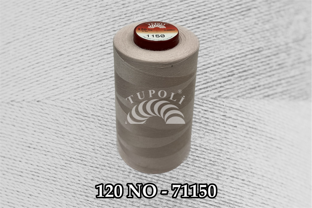 Tupoli 120 Numara 71150 İlikli Polyester Dikiş İpliği