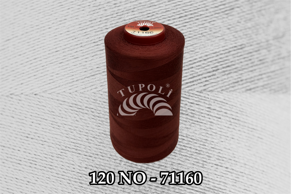 Tupoli 120 Numara 71160 İlikli Polyester Dikiş İpliği