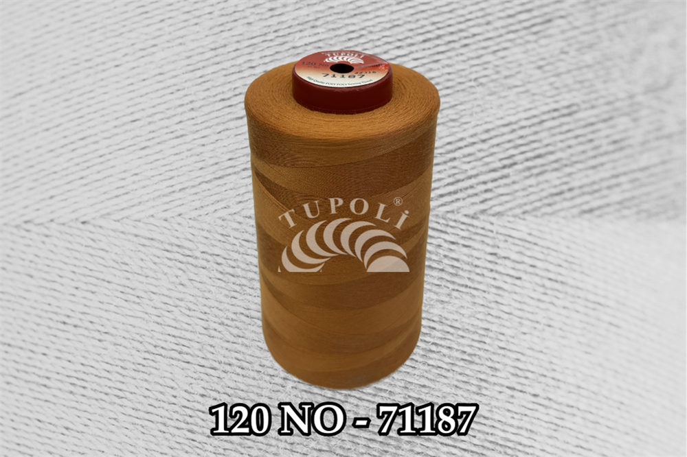 Tupoli 120 Numara 71187 İlikli Polyester Dikiş İpliği