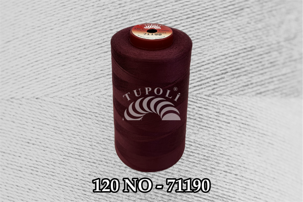 Tupoli 120 Numara 71190 İlikli Polyester Dikiş İpliği