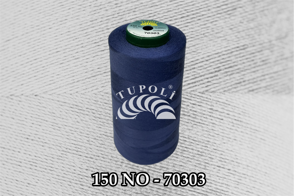 Tupoli 150 Numara 70303 İlikli Polyester Dikiş İpliği