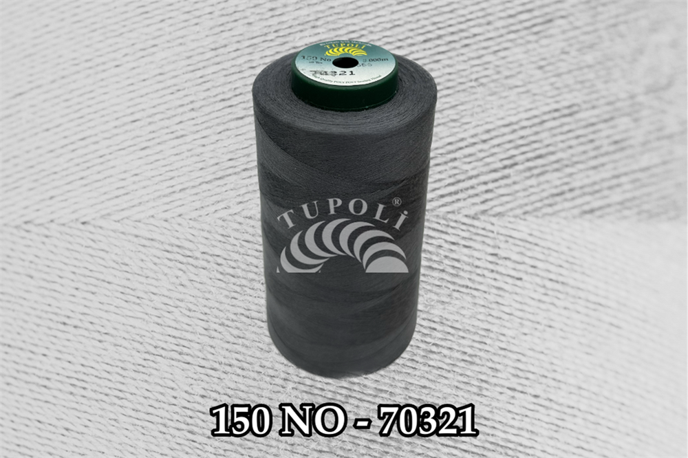 Tupoli 150 Numara 70321 İlikli Polyester Dikiş İpliği