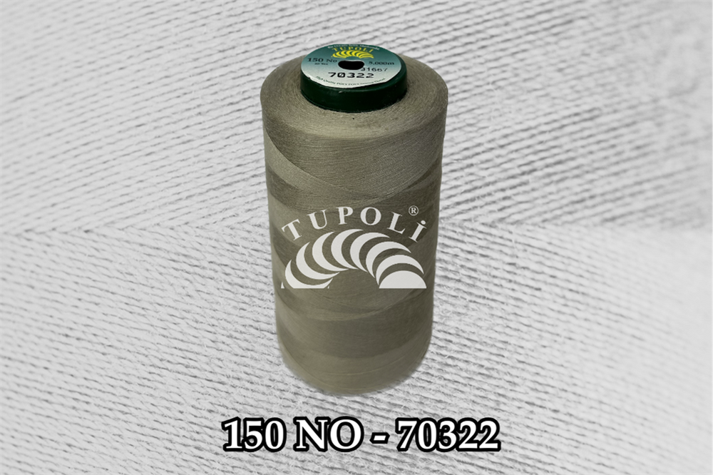 Tupoli 150 Numara 70322 İlikli Polyester Dikiş İpliği