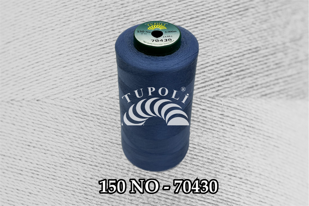 Tupoli 150 Numara 70430 İlikli Polyester Dikiş İpliği