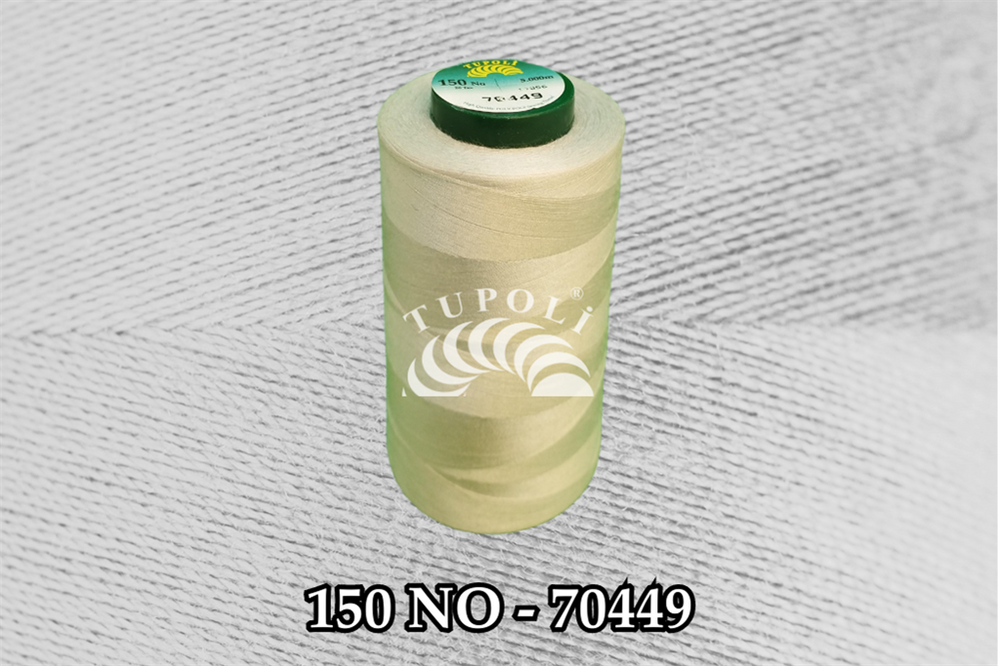 Tupoli 150 Numara 70449 İlikli Polyester Dikiş İpliği