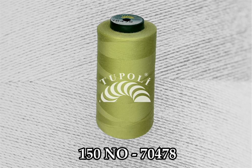 Tupoli 150 Numara 70478 İlikli Polyester Dikiş İpliği