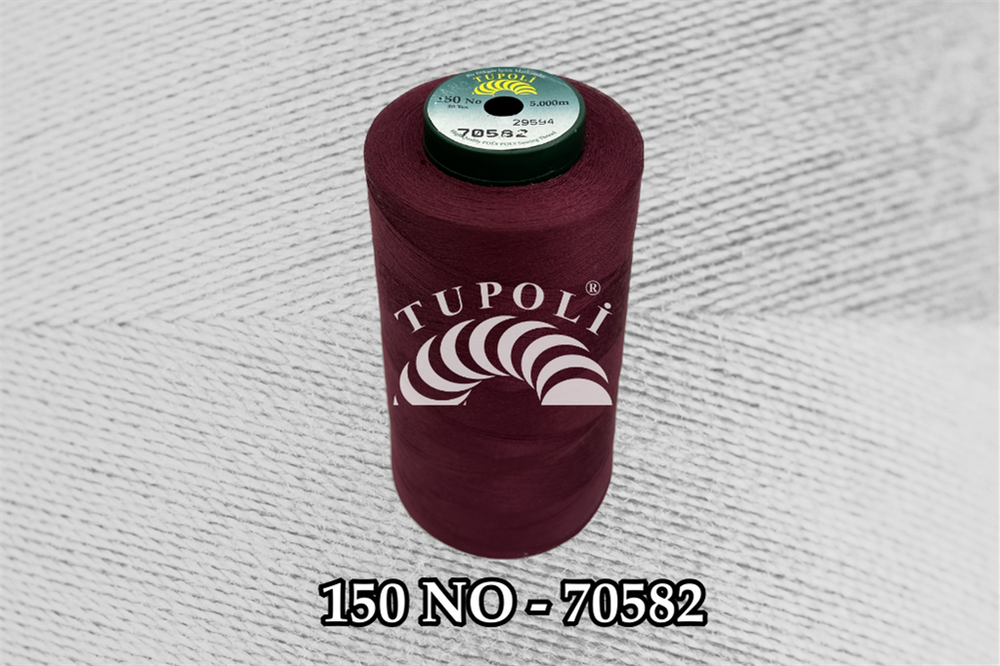 Tupoli 150 Numara 70582 İlikli Polyester Dikiş İpliği