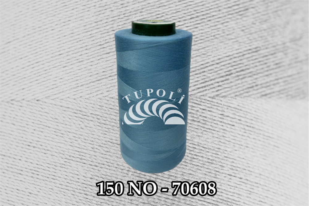Tupoli 150 Numara 70608 İlikli Polyester Dikiş İpliği