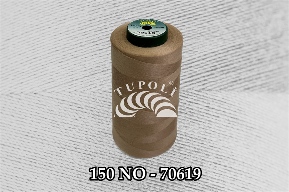 Tupoli 150 Numara 70619 İlikli Polyester Dikiş İpliği
