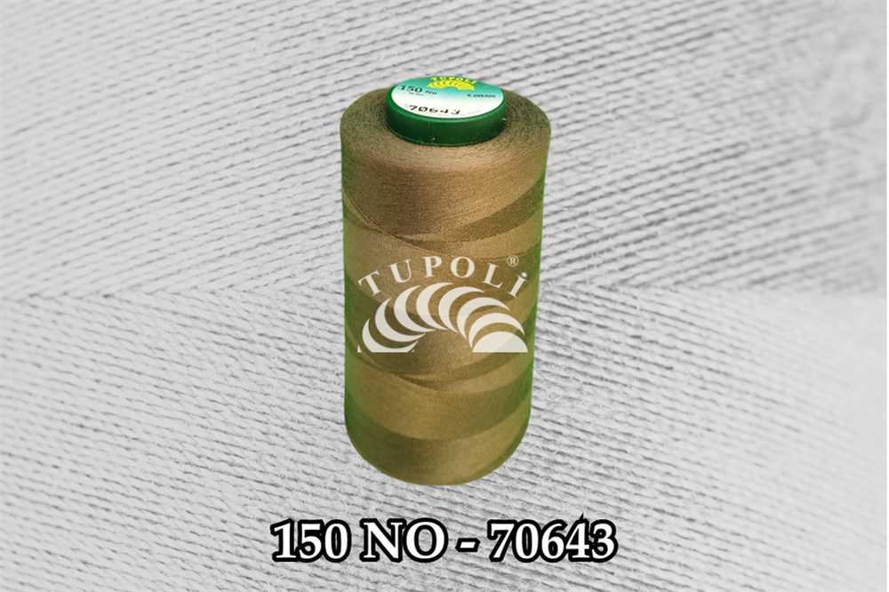 Tupoli 150 Numara 70643 İlikli Polyester Dikiş İpliği