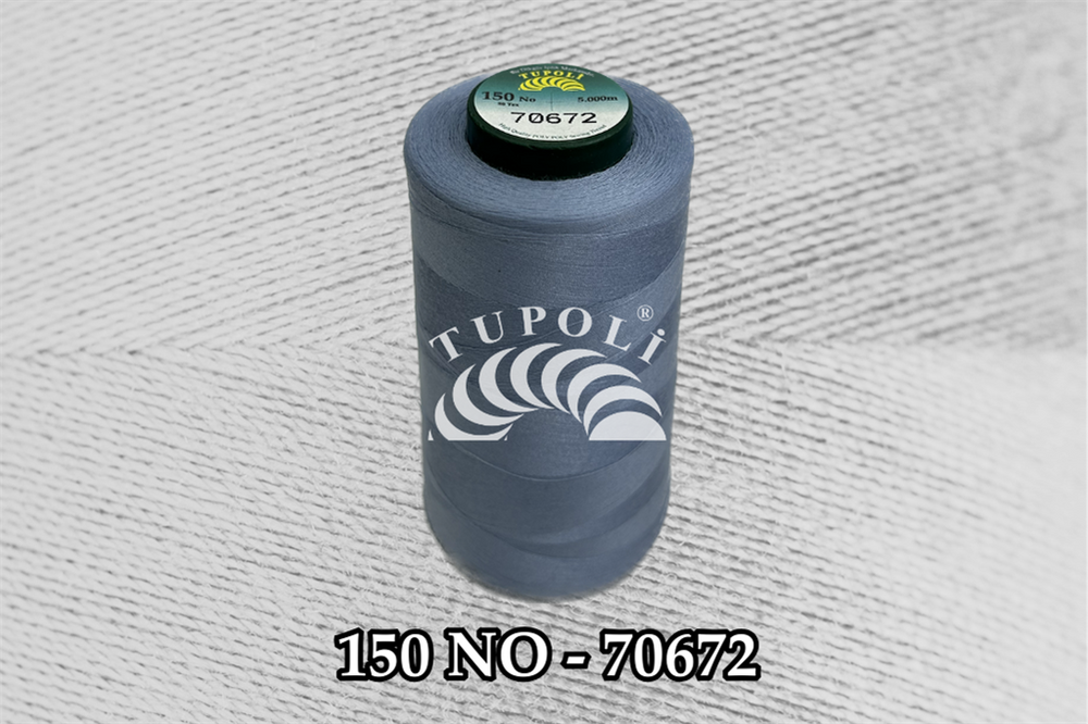 Tupoli 150 Numara 70672 İlikli Polyester Dikiş İpliği