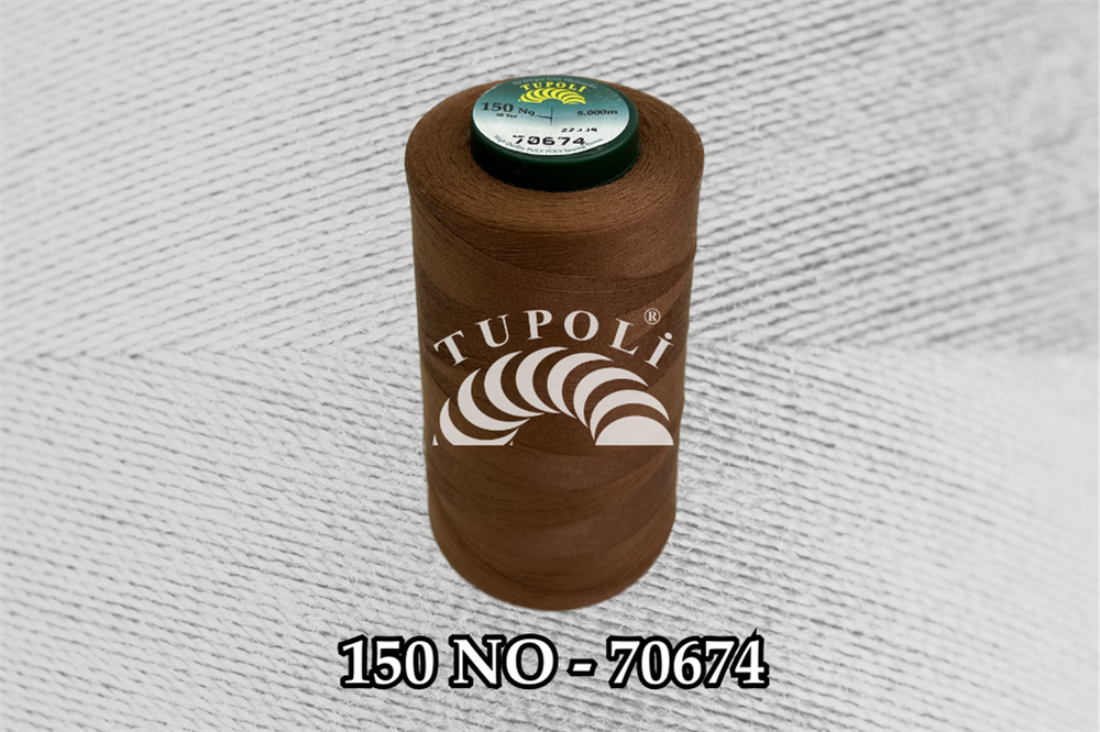 Tupoli 150 Numara 70674 İlikli Polyester Dikiş İpliği