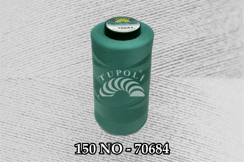 Tupoli 150 Numara 70684 İlikli Polyester Dikiş İpliği