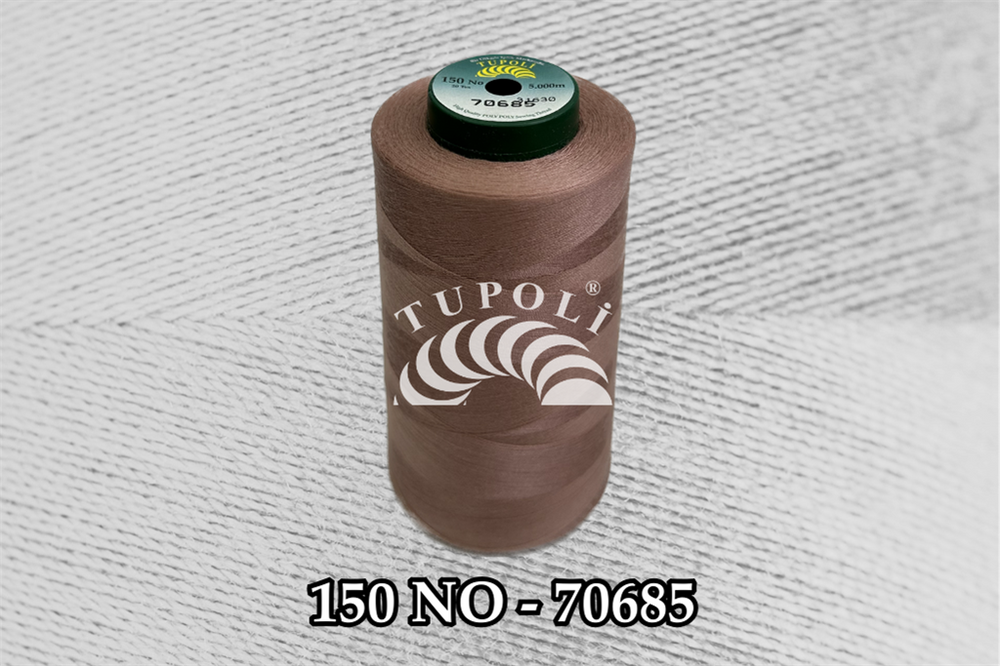 Tupoli 150 Numara 70685 İlikli Polyester Dikiş İpliği