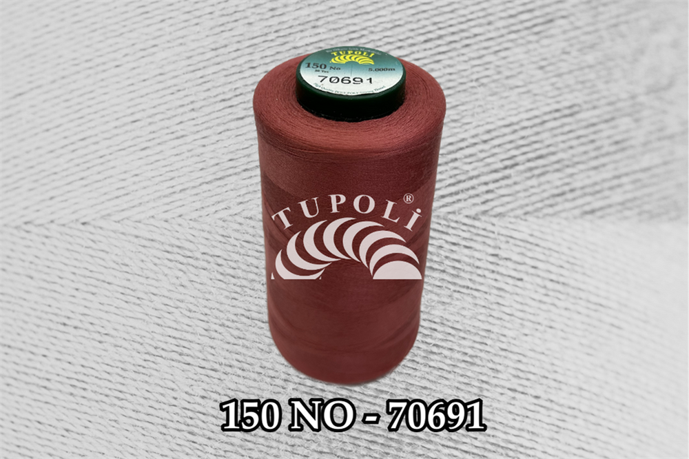 Tupoli 150 Numara 70691 İlikli Polyester Dikiş İpliği