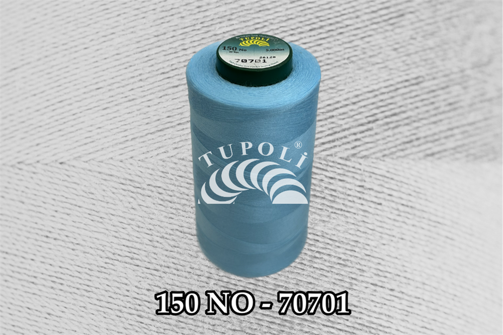 Tupoli 150 Numara 70701 İlikli Polyester Dikiş İpliği
