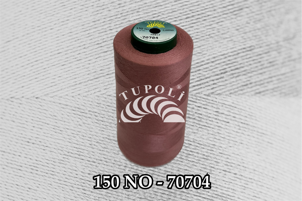 Tupoli 150 Numara 70704 İlikli Polyester Dikiş İpliği