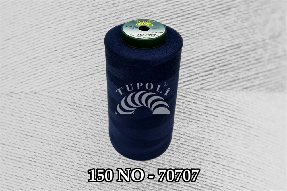 Tupoli 150 Numara 70707 İlikli Polyester Dikiş İpliği