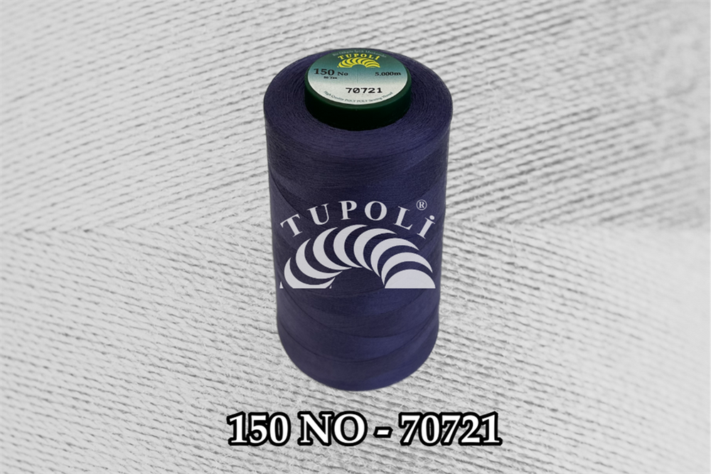 Tupoli 150 Numara 70721 İlikli Polyester Dikiş İpliği