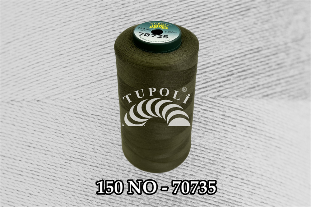 Tupoli 150 Numara 70735 İlikli Polyester Dikiş İpliği