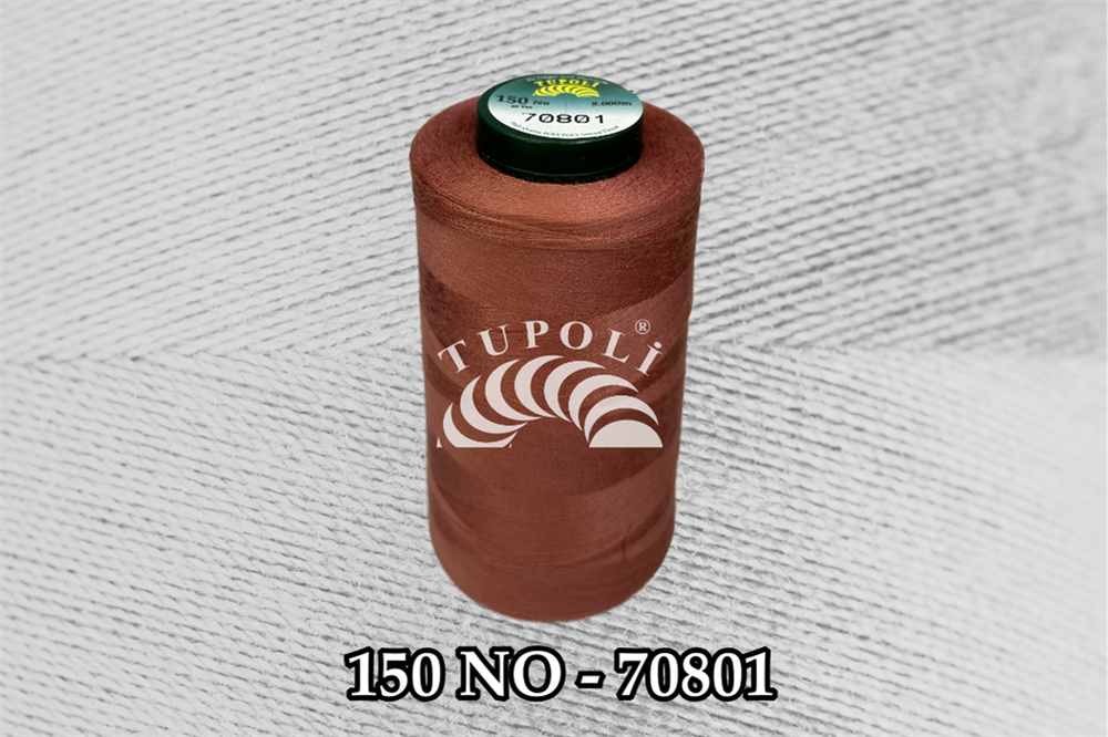 Tupoli 150 Numara 707801 İlikli Polyester Dikiş İpliği