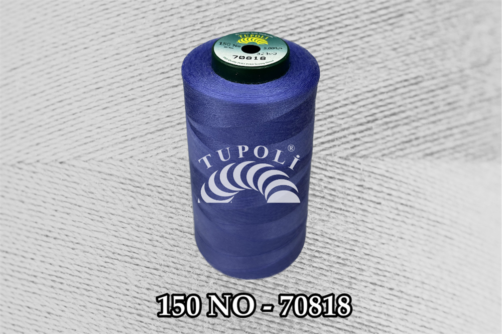 Tupoli 150 Numara 707818 İlikli Polyester Dikiş İpliği